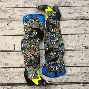 Cape Robbin Hilda multicolored southern boots